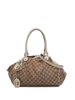 Gucci Pre-Owned: Коричневая сумка 