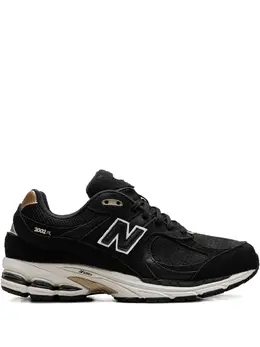 New Balance: Чёрные кроссовки  2002R