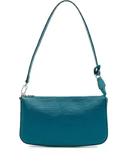 Louis Vuitton Pre-Owned: Голубая сумка 