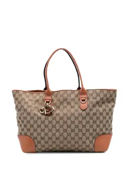 Gucci Pre-Owned: Коричневая сумка-шоппер 