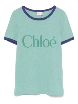 Chloé: Футболка с принтом 