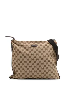 Gucci Pre-Owned: Коричневая сумка через плечо 