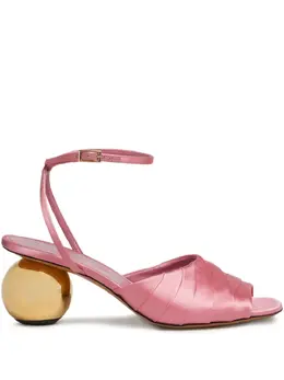 Marni: Розовые сандалии 