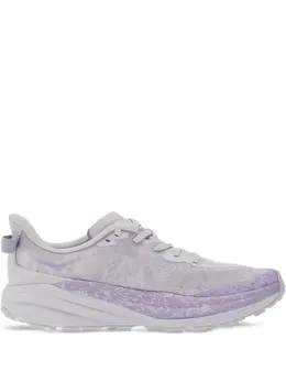 HOKA: Фиолетовые кроссовки 