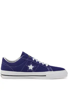 Converse: Фиолетовые кроссовки  One Star