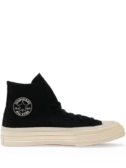 Converse: Чёрные кроссовки  Chuck 70