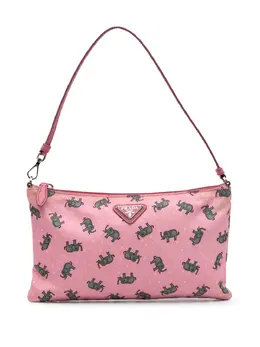 Prada Pre-Owned: Розовая сумка 