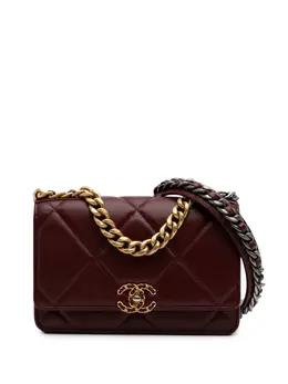 CHANEL Pre-Owned: Красный кошелёк 