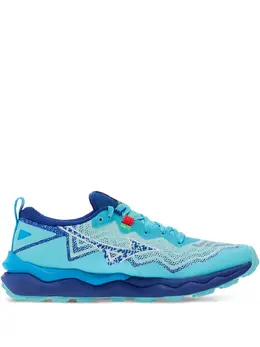 Mizuno: Голубые кроссовки 