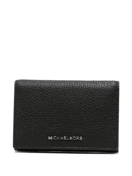 Michael Kors: Чёрный картхолдер  Hudson