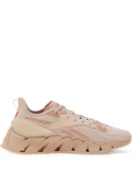 Reebok: Бежевые кроссовки  Zig Kinetica