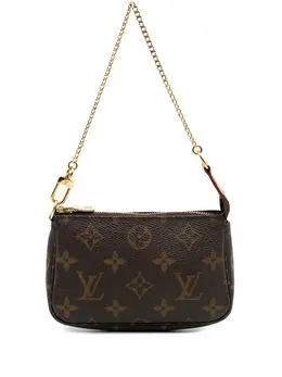 Louis Vuitton Pre-Owned: Коричневая сумка 