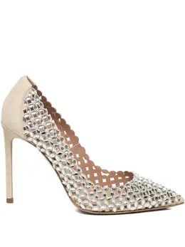 Aquazzura: Бежевые туфли 