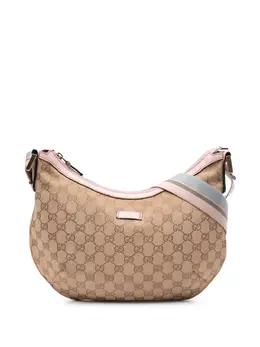 Gucci Pre-Owned: Розовая сумка через плечо 