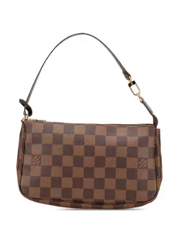 Louis Vuitton Pre-Owned: Коричневая сумка 