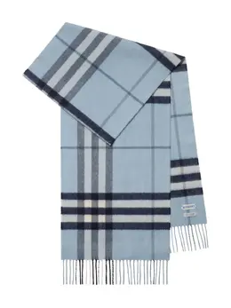 Burberry: Светлый шарф 