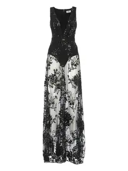 Elisabetta Franchi: Платье из фатина 