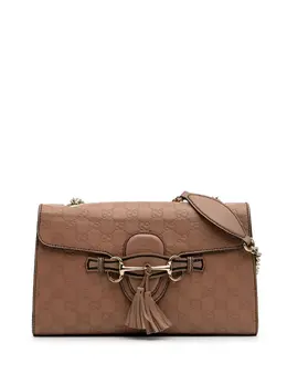 Gucci Pre-Owned: Коричневая сумка 