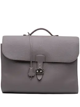 Hermès Pre-Owned: Серая сумка 