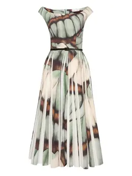 Oscar de la Renta: Голубое платье 