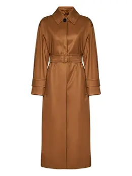 Max Mara: Коричневое пальто 