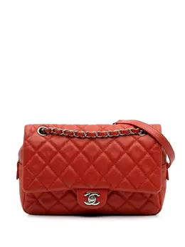 CHANEL Pre-Owned: Оранжевая сумка 