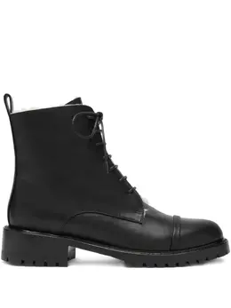 Malone Souliers: Чёрные ботинки 