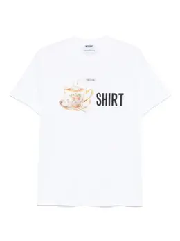 Moschino: Футболка с принтом 