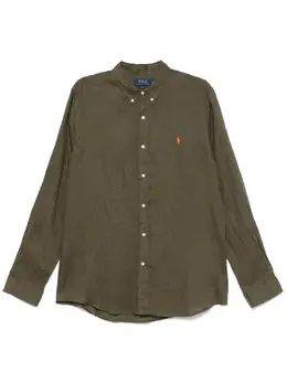 Polo Ralph Lauren: Зелёное поло 
