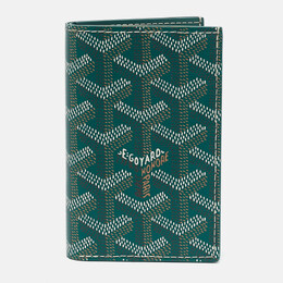 Goyard: Зелёный картхолдер 