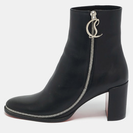 Christian Louboutin: Чёрные ботинки 