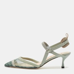 Fendi: Зелёные туфли  Colibri