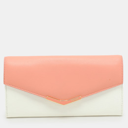 Fendi: Белый кошелёк 
