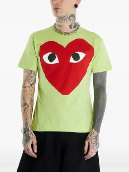 Comme Des Garçons Play: Хлопковая футболка 