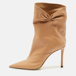 Jimmy Choo: Бежевые ботинки 