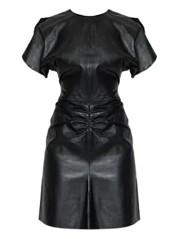 Victoria Beckham: Кожаное платье 