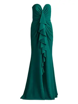 Tadashi Shoji: Платье с оборками 