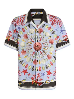 Dolce & Gabbana: Рубашка с принтом 