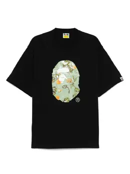 A BATHING APE®: Чёрная футболка 