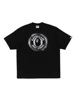 A BATHING APE®: Чёрная футболка 