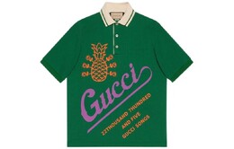 Gucci: Зелёная рубашка 
