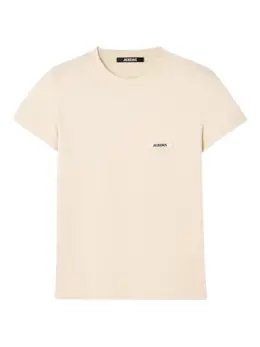 Jacquemus: Светлая футболка 