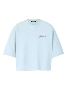 Jacquemus: Светлая футболка 