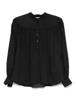 Chloé: Чёрная блуза 