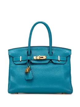 Hermès Pre-Owned: Голубая сумка 