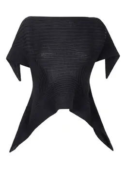Issey Miyake: Чёрная футболка 
