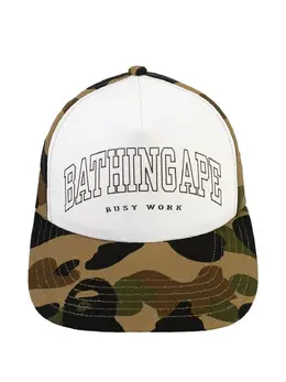 A BATHING APE®: Зелёная кепка 