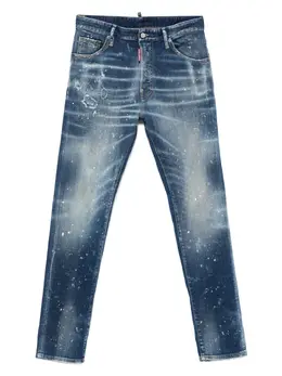 DSQUARED2: Рваные джинсы 