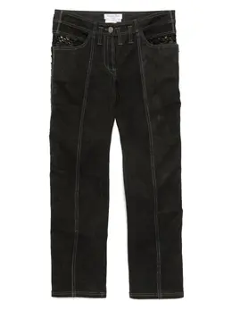 Christian Dior Pre-Owned: Чёрные джинсы 