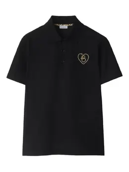 Burberry: Хлопковое поло 